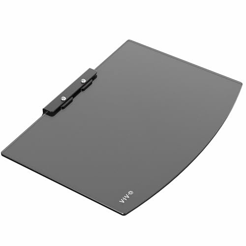 VIVO Floating Wall Mount Tempered Glass Shelf For Dvd Player, Audio, Gaming Systems, Streaming Devices