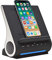 Azpen Innovation Dockall D100 - Qi Wireless Charger, Bluetooth Premium Speakers, Docking Station with Built in Mic Handsfree call, 3 in 1 Station for iPhone and Samsung