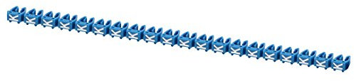 Aexit 20Pcs Letters' 'K' 'Cable de red etiquetas marcadores azul para cable (model: B7275IV-3622CG) de diámetro 4.0-6.0mm