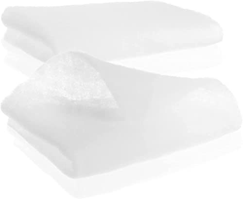 com-four® 2x Filter für Dunstabzugshaube zuschneidbar - Abzugshaube Filter universell einsetzbar - Dunstabzugsfiltereinlage - Fett-Filtermatte - weißer Dunstfilter (2 Stück)