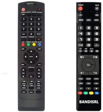 Remote SU8415 Telecomando Compatibile per Nordmende ND39S3000H-SMART - ND43S3000H-SMART - ND39N2000H - ND24N2000H - ND32N2200H - ND40N2000H - ND39N230OP SAT già programmato