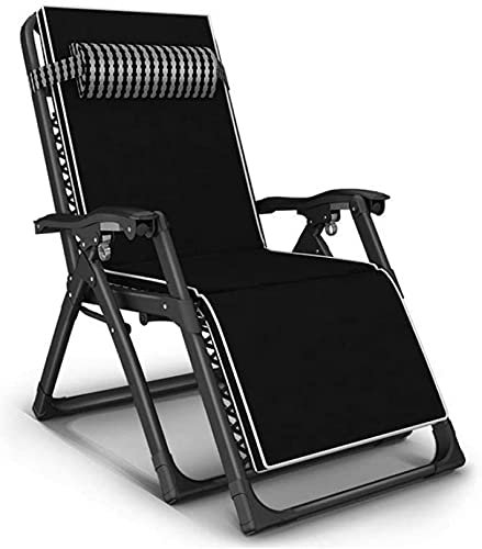 LYP Tragbarer klappbarer Liegestuhl Sonnenliegestuhl, Rasenloungestühle wasserdichte Chaiselongue Liegestühle Metall für Gartenterrasse Außenbüro