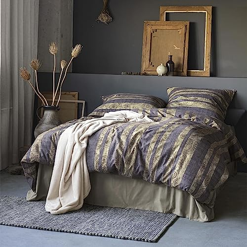 Irisette Edelflanell Bettwäsche Alpaka 8468 grau 1 Bettbezug 135 x 200 cm + 1 Kissenbezug 80 x 80 cm