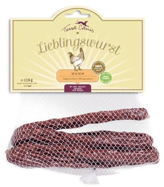 Terra Canis Poulet, Lieblingswurst friandise pour Chiens, 170g
