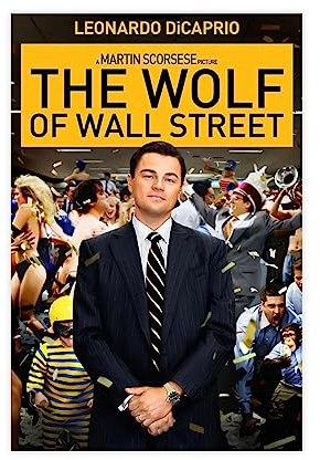 ETOMEY Filmposter The Wolf of Wall Street Leinwand Poster Schlafzimmer Dekor Sport Landschaft Büro Zimmer Dekor Geschenk ungerahmt 60 x 90 cm