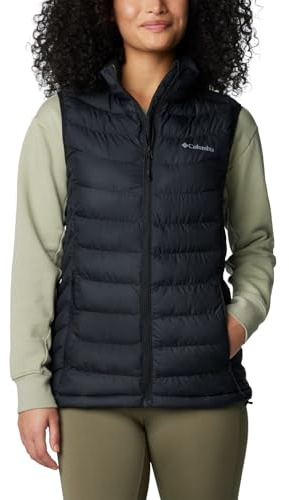 Columbia Powder Lite 2 Vest, Gilet imbottito Donna, Nero, XS