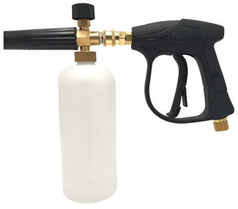 Schaumlanze, für Hochdruckreiniger, quadratisch, Schneeschaumgenerator, für Autowäsche, Reinigung, Waschen, zu verwenden, einstellbar