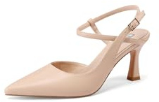 QUEEN HELENA Décolleté Eleganti con Cinturino Scarpe a Punta Chiusa Donna K3749