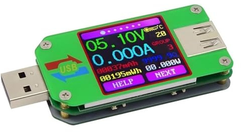 YVAAASIYC RD UM24 App USB 2.0 Display LCD Multimetro Tester for Cavi Voltmetro Amperometro Misuratore di Tensione di Carica della Batteria Misuratore di Corrente
