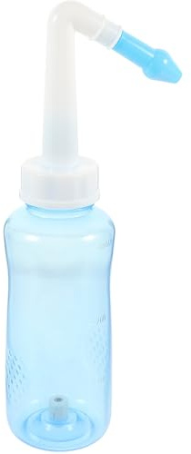 Botella Limpiadora de Nariz 300ml de Plástico, Azul, Uso Diario | Lavado Nasal Niños, Limpiador de Enjuague Nasal, para Enjuague Nasal Lavado Nariz Color Aleatorio