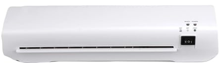 TIKATARER Máquina Laminadora en Caliente Antiatasco de Precalentamiento Rápido, Laminadora de Tamaño A4 de 230 Mm para Profesores de Hogar, Oficina y Escuela (Enchufe de la UE 220V)