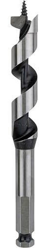 Bosch 1x PRO Wood Holzschlangenbohrer, 18 x 95 x 160 mm | für Weichholz, Hartholz, Ø 18,00 mm, Professional Zubehör Bohrmaschine, Schrauber, Schlagbohrer