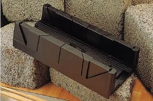 Linic UK Made Mitre Box Block, Mighty, 45 60 & 90 Degree 108 x 58mm x 320mm. (W7090) Free UK Postage