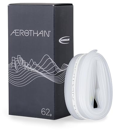 Schwalbe Aerothan Tube High-End Fahrradschlauch - TPU, Ventil SV - Extraleicht, Pannensicher - Made in Germany