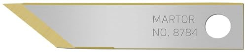 MARTOR 10x Lama grafica 5,7 mm, rivestimento TiN, GRAFIX PICCOLO
