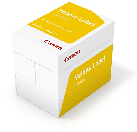 Canon Smart Everyday Kopier-/Druckerpapier, A4, 80 g/m², Gelb/Weiß, 5 Stück