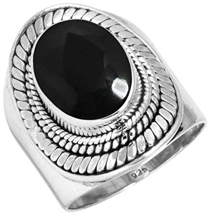 Echter 925 Sterling Silber Handgefertigter Schmuck Oval Bernstein, Mondstein, Granat, Kristall Natürlicher Edelstein Boho Ring für Frauen