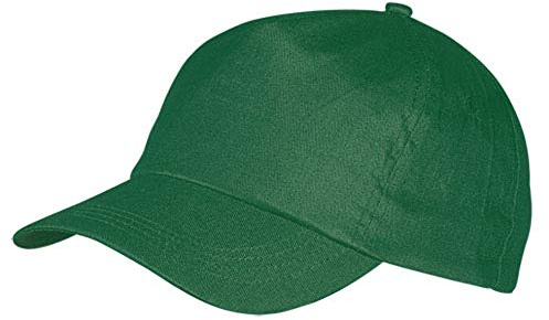 Generico Cappello Cappellino Baseball con Visiera Precurvata Golf Berretto Uomo Donna cap Bambino (Verde)