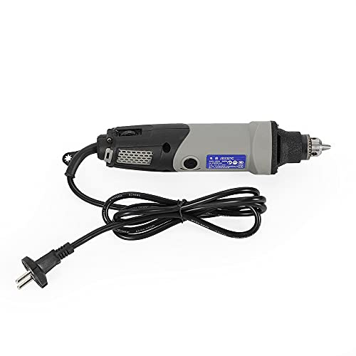 Grinder Elettrico Trapano 400W 220V Trapano Smerigliatrice Lucidatrice Elettrico Mano Elettrico Mano Trapano Smerigliatrice Grinding Kit 6 Velocità Rotary Grinding Kit - Compatto