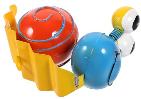 CANIGHT Statue Escargot Métal Ornement De Jardin Adorable Figurine Décorative pour Cour Et Arbre Sculpture Vintage pour Extérieur