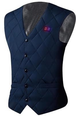 Zeiayuas 2024 Gilet Chauffant Moto,Veste Chauffante Homme,Doudoune Chauffante Sans Manche Femme,Gilet Polaire avec 3 Niveaux de Chauffage pour Ski Plein Air Randonnée Hiver Moto Chasse Camping