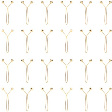 24 Stück Hijab-Stifte für Damen, Modisch, Exquisit Schal Clip Muslimische Hijab-Clips Sicherheitsbrosche Knöpfe für Damen-Kopftuch Hochzeitskleid Pullover Schmuck Accessoires