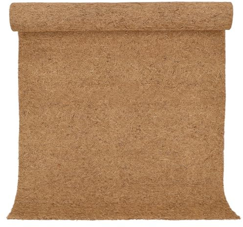 KOTARBAU® Kokosmatte Rolle 80 x 200 cm Pflanzen Kokosmatte Universalmatte für Pflanzen Kokosfasern Gartenarbeit Winterschutz Kokosmatten Kokosfasermatte Kälteschutzmatte Winterschutzmatte