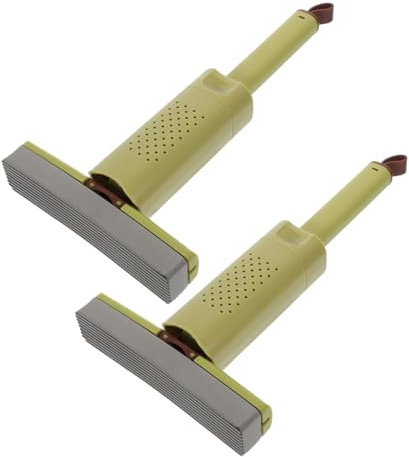HAPINARY 2piezas Fregona De Mano Mini Trapeador Portátil para Cocina y Baño Práctica para Limpiar Pisos Espacios Pequeños