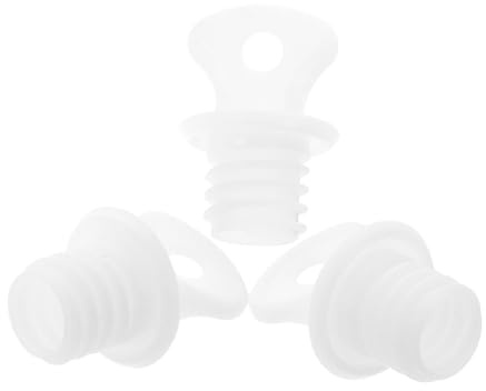 PACKOVE 3pcs Hot Water Bottle Caps Replacement Leak-Proof Screw Caps for Water Sack Sturdy Rubber Stoppers for Home and Travel
