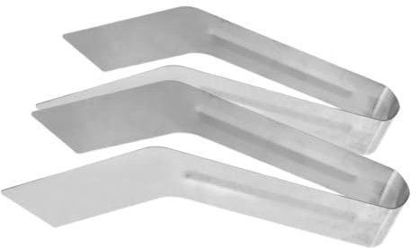 JOINPAYA 2 Pezzi Forniture da giardino pinza per piante giardino degli attrezzi per diserbo comode pinze da trapianto strumento di trapianto Acciaio inossidabile Silver