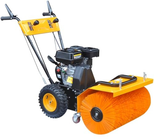 Équipement électrique extérieur pour pelouse et jardin - Balayeuse électrique multifonction à essence 6,5 CV
