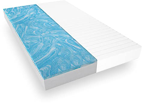 Mister Sandman Gelschaummatratze 180 x 200 cm – Ergonomische 7-Zonen-Matratze mit Kaltschaum & Gelschaumkern – Härtegrad H2 & H3 – atmungsaktiv & kühlend – Höhe 15 cm