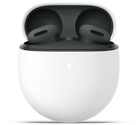 Google Pixel Buds 2a – Kabellose Kopfhörer mit aktiver Geräuschunterdrückung – Leicht und bequem – Wasserabweisend – Bluetooth-kompatibel – Hazel