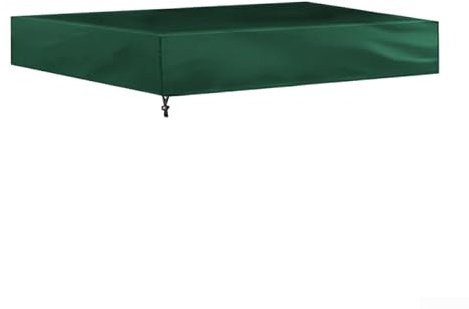 ZWEquipint Quadratische Sandkasten-Abdeckung, 210D wasserdichtes Oxford-Gewebe, Schutzhülle, für Garten, Kinderspielzeug, Sandkasten erhältlich (grün 180 x 180)