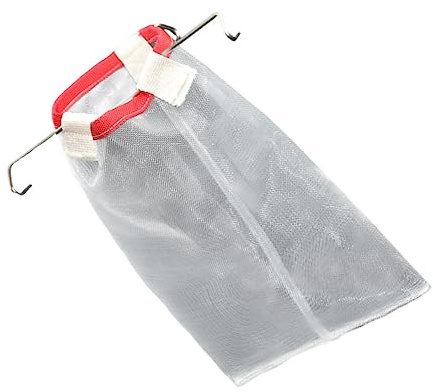 IMIKEYA Colador Cuadrado de Miel Gancho Bolsa de Filtro de Malla Fina Reutilizable para Filtrar Vino Leche Café Té Herramienta Multifuncional de Apicultura y Cocina 1 Pieza