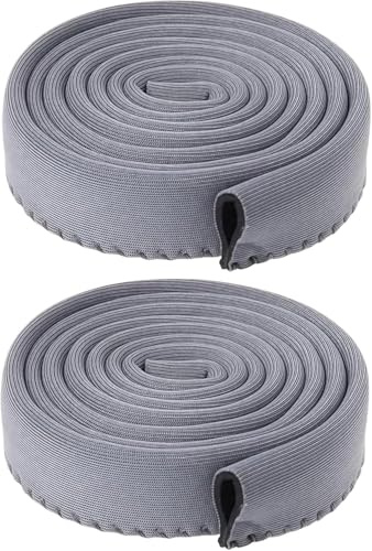 2 fundas de tubo de vejiga de agua gris, funda de tubo de hidratación, funda de tubo de hidratación, funda de manguera de aislamiento, para correr, ciclismo, bolsa de agua, accesorios de cubierta
