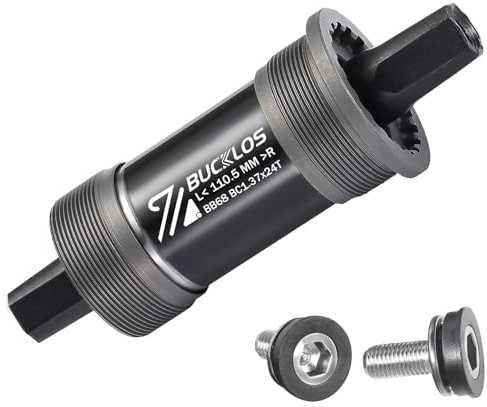 Zpengtai Movimento Centrale Perno Quadro Movimento Centrale for Bicicletta Quadrato for Bici da Strada Mountain Bike(BB68-110.5MM)