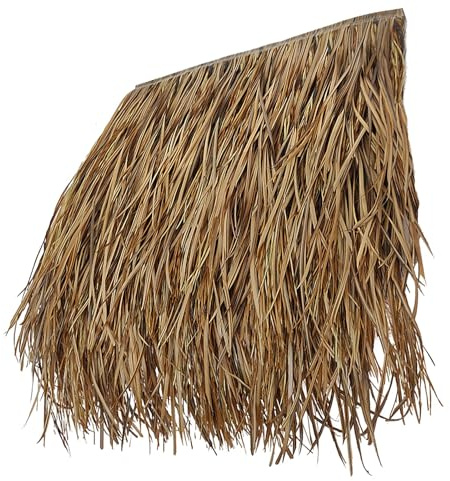 Rollos de techo de paja artificial ignífugos para cabañas Tiki y decoraciones de patio al aire libre