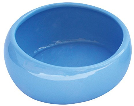 Living World Keramiknapf, für Nager, blau, 240ml