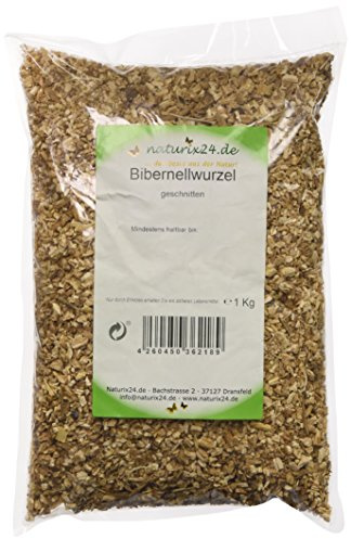 Naturix24 Bibernellwurzel geschnitten, 1er Pack (1 x 1 kg)