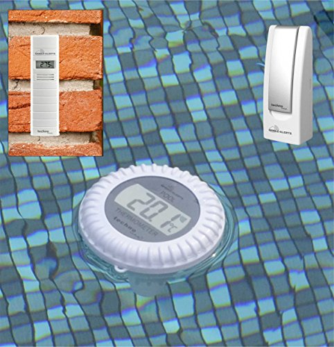 Technoline POOLTHERMOMETER MA 10070 Mobile ALERTS Gateway + POOLSENDER und Thermo HYGRO Sender
