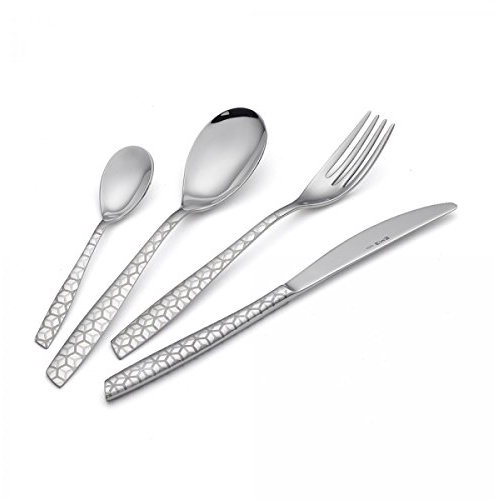 Servizio Set di Posate 24 pezzi in Acciaio Inox Eme Elevene Exa