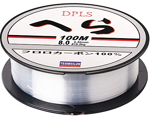100 Meters Clear Nylon Fishing Line, 0.5 mm Monofilament, Strong Tension Wire for Fishing, Hanging, Craft