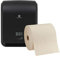 GP Pro (Georgia-Pacific), dispensador automático de Toallas de Papel sin Contacto de 8 Pulgadas, de Alta Capacidad, dispensador Negro (59590), 1 Rollo de Toalla marrón (26495)