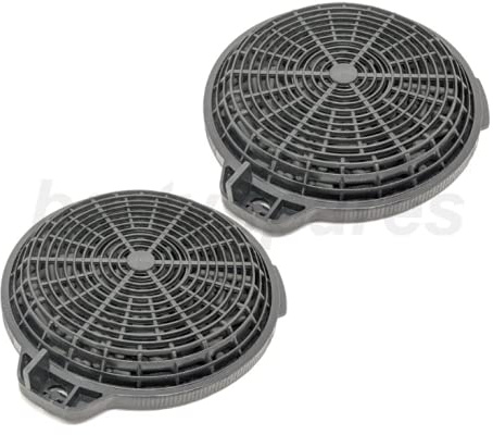 bartyspares Two ART00801 CARBFILT4 02859394 Carbon Charcoal Cooker Hood Extractor Vent Filters