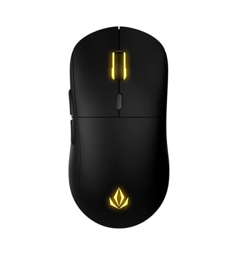 Forgeon Darrowspike RGB Ratón Gaming Inalámbrico 19000 dpi Negro, Sensor Óptico de Alta Precisión, Conectividad 2.4GHz Bluetooth y USB, RGB, Botones Programables, Batería Recargable para PC