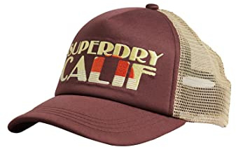 Superdry Damen Vintage Trucker Cap Braun Chicorée Kaffeebraun 1SIZE