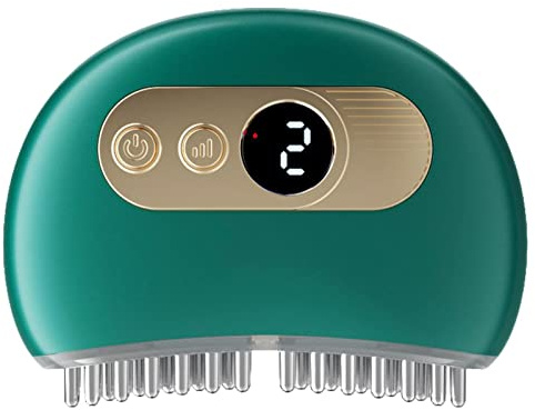 Masseur électrique pour Cuir chevelu,Massage Portable Gua Sha avec 4 Modes - Massager du Cuir Levage EMS pour Outils réduction du Stress Povanjer