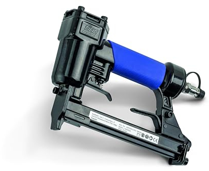 FIAC Cucitrice Pneumatica 5049 - Valigetta in plastica con accessori (chiave esagonale 3 e 4 mm + bottiglia d'olio vuota) - Fino a 100 punti - Lunghezza punti: 6-16 mm