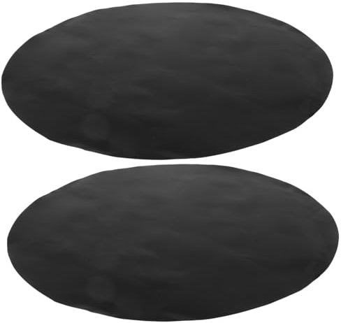 Mipcase Lot De 2 Tapis De Barbecue Ronds Antiadhésifs De 40 Cm pour Cuisson À La Chaleur